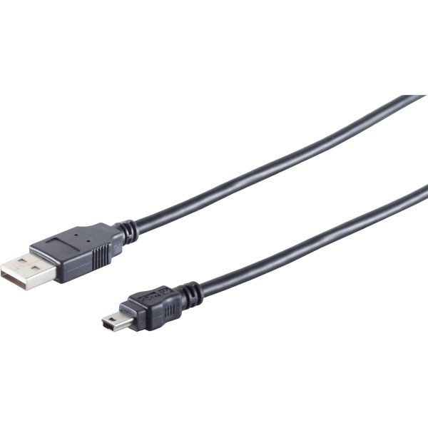 USB 2.0 A St. - USB 2.0 Mini-B St., 1m