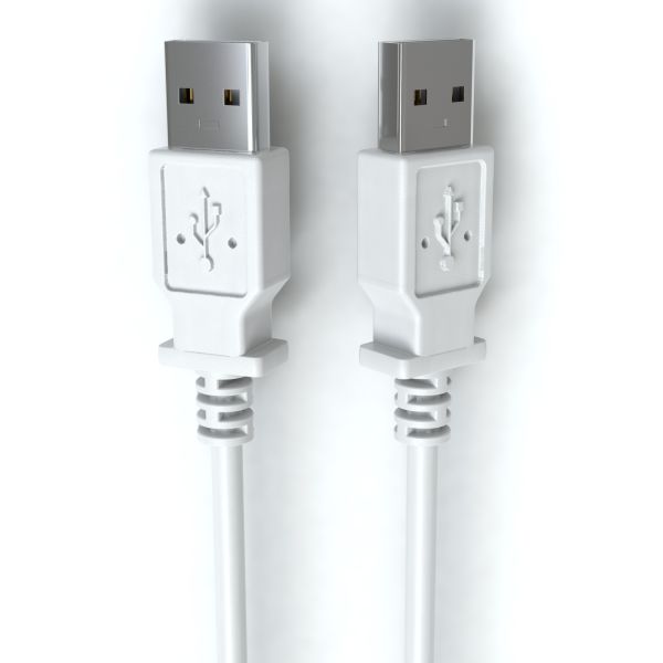 USB-A Verbindungskabel, 2.0, grau - S-Impuls 2. Variante