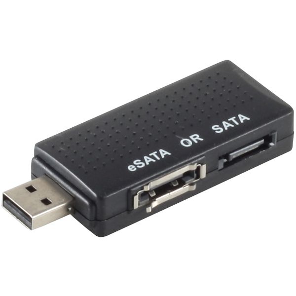 Adapter, USB/ e-SATA/SATA