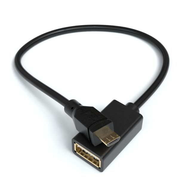 USB Buchse zu Micro USB Stecker - OTG Adapter - 0,2m