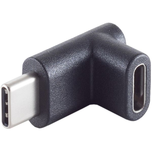 USB-C 3.1 Adapter, 90° Winkel oben/unten, PVC