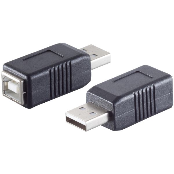 USB Adapter 2.0 A Stecker / B Kupplung