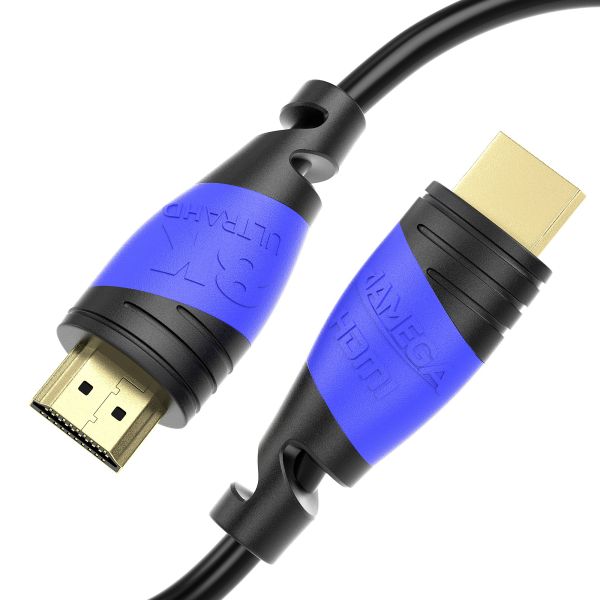 4K U-HD 2.0 HDMI Kabel - Plug Schwarz/Blau - Variation &quot;eBW&quot;